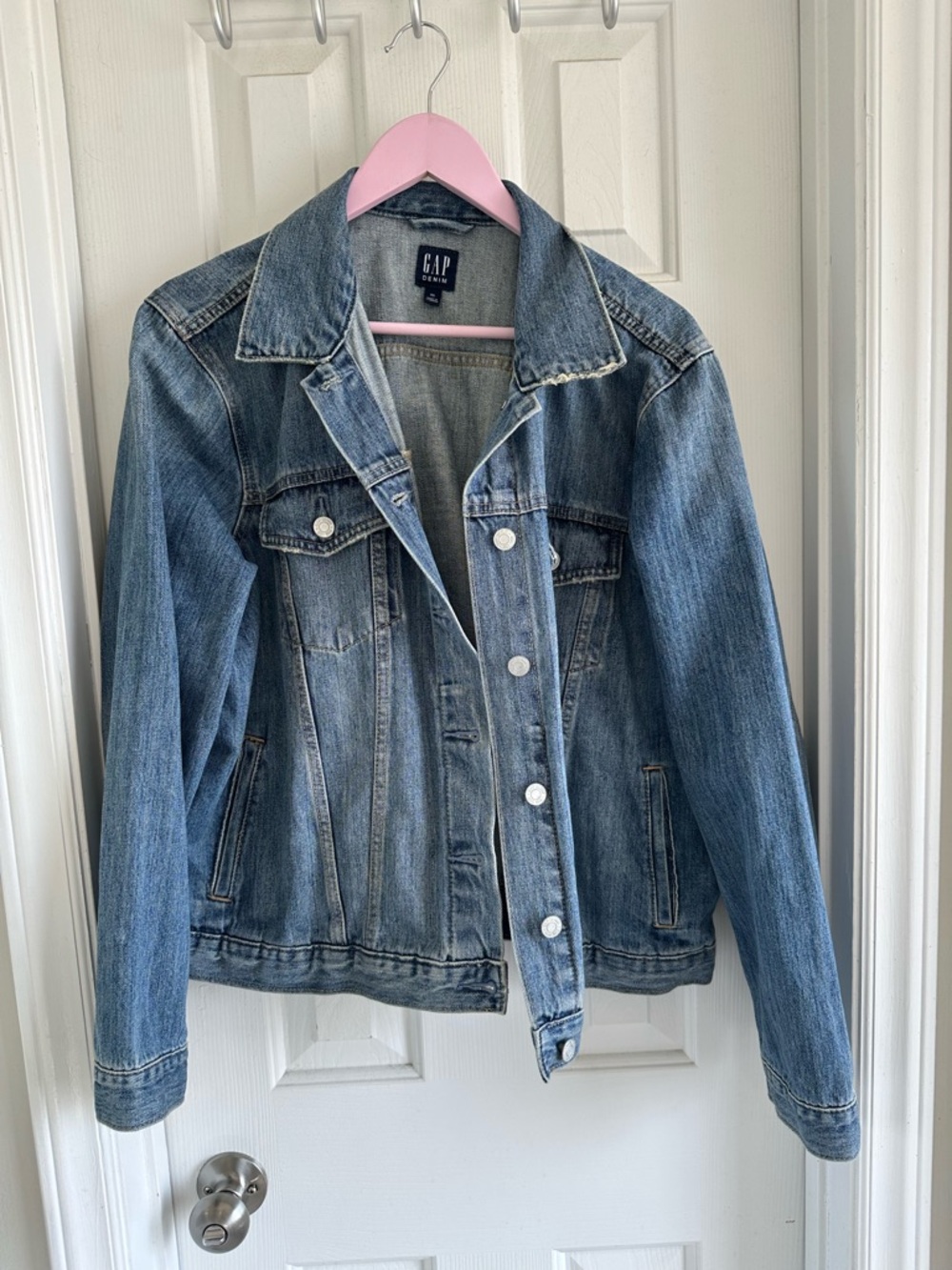 GAP Denim Jacket in Light Blue Wash